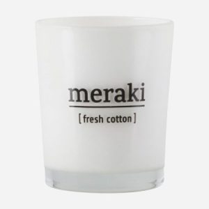 Meraki –  Scented Candle Fresh Cotton